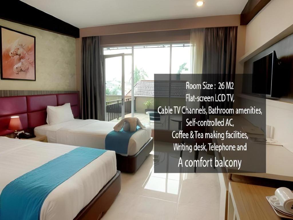Asoka Luxury Hotel Bandar Lampung Eksteriør bilde